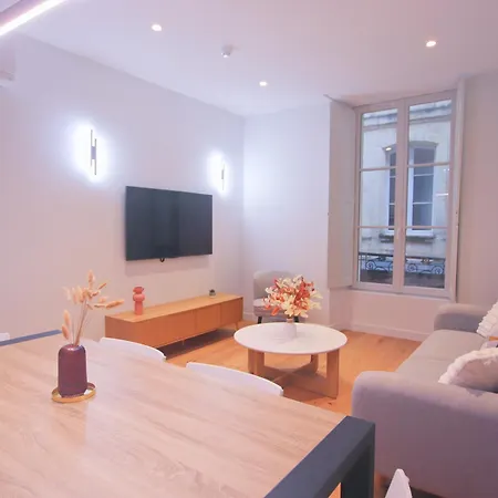3 De Luxe 6 Personnes, Centre Ville, Clim, Ascenseur * Bordeaux
