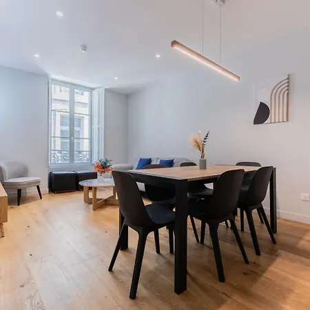 Appartamento 3 De Luxe 6 Personnes, Centre Ville, Clim, Ascenseur Bordeaux